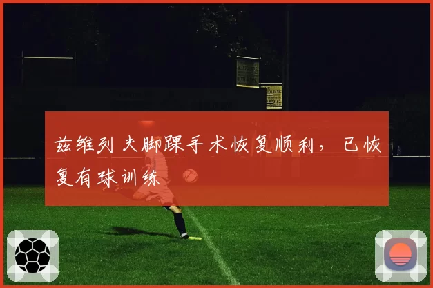 兹维列夫脚踝手术恢复顺利，已恢复有球训练