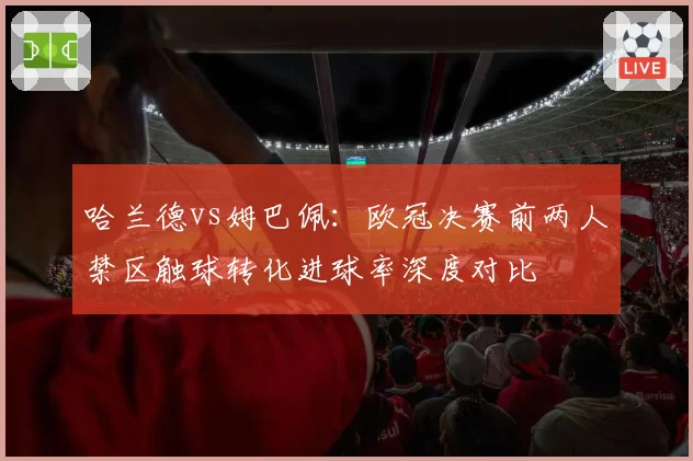 哈兰德vs姆巴佩：欧冠决赛前两人禁区触球转化进球率深度对比
